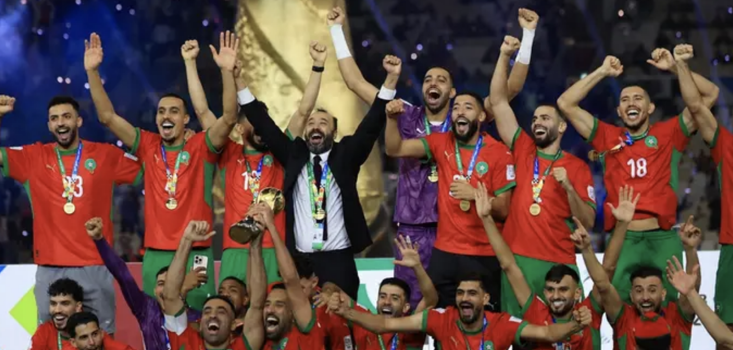 المغرب يهزم الأردن ويتوج بكأس العرب