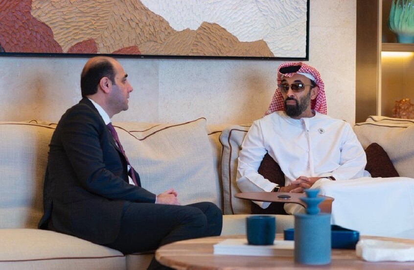 مستشار الأمن الوطني الإماراتي يلتقي شقيق الرئيس السوري