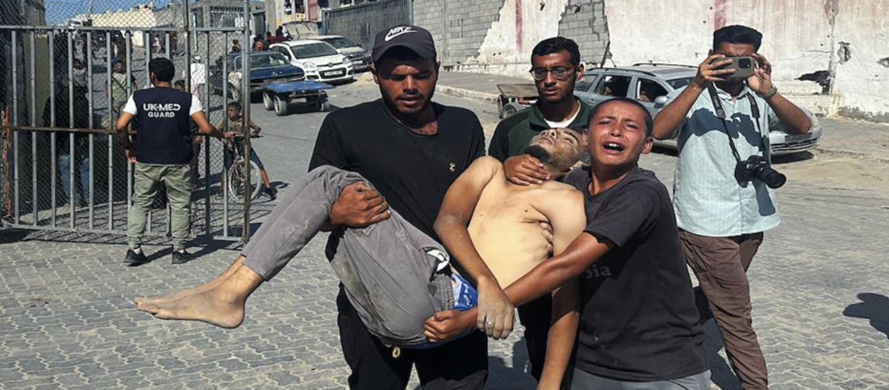 6  شهداء ومصابون في قصف الاحتلال مخيم البريج وخان يونس